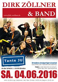 Dirk Zöllner & Band // Club Tante JU // Dresden // Konzert